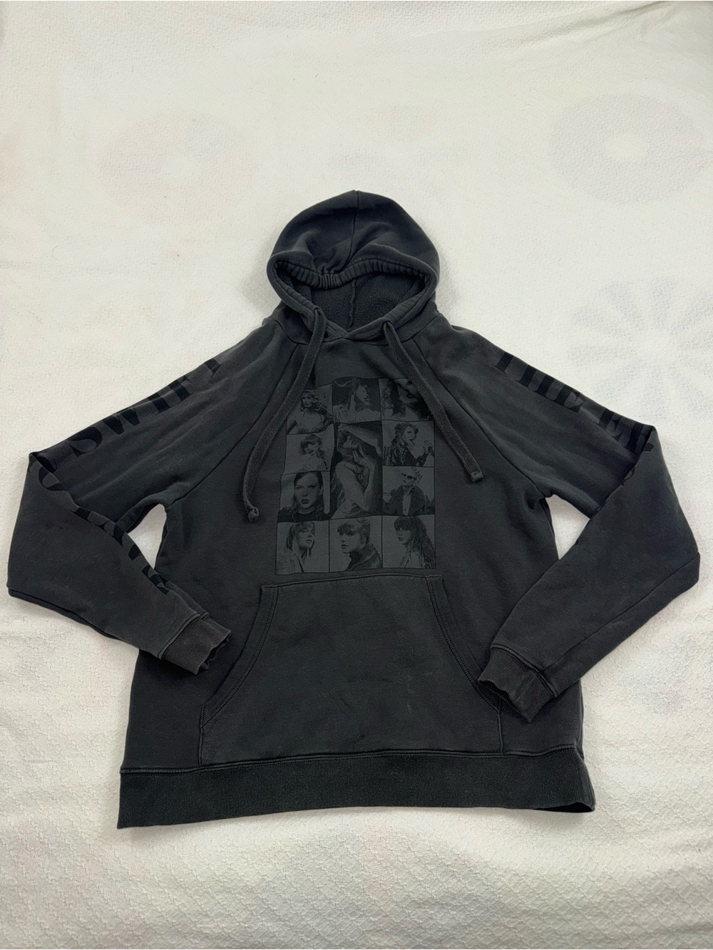 Taylor Swift The Eras Tour Black Hoodie Sweatshirt